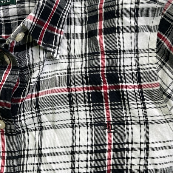 LAUREN RALPH LAUREN Relaxed Classic Plaid button down - Picture 8 of 9
